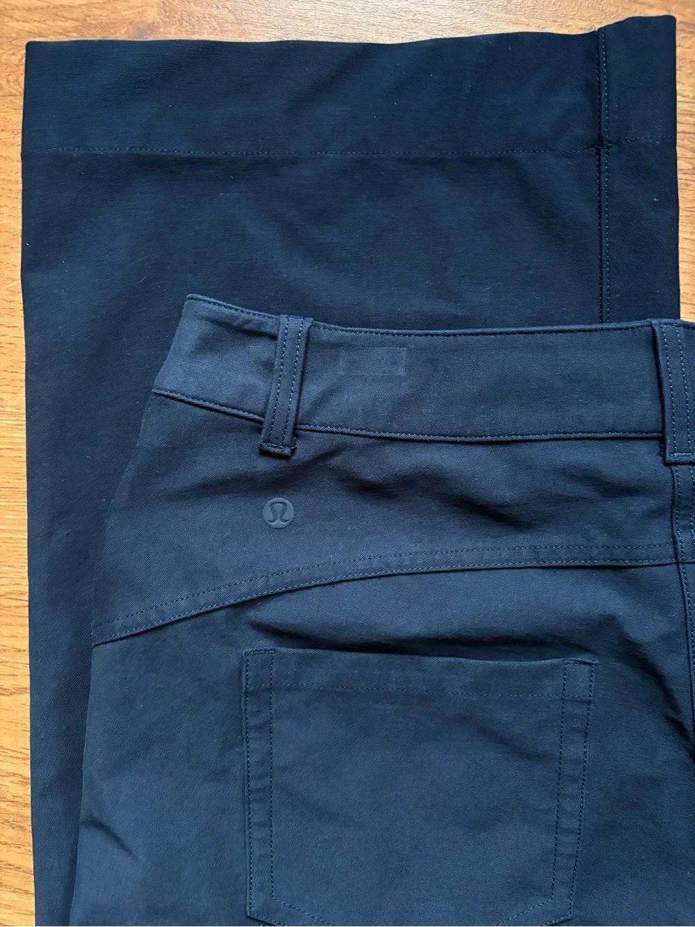 Lululemon City Sleek 5 Pocket High-Rise Wide-Leg Pant Navy 30
